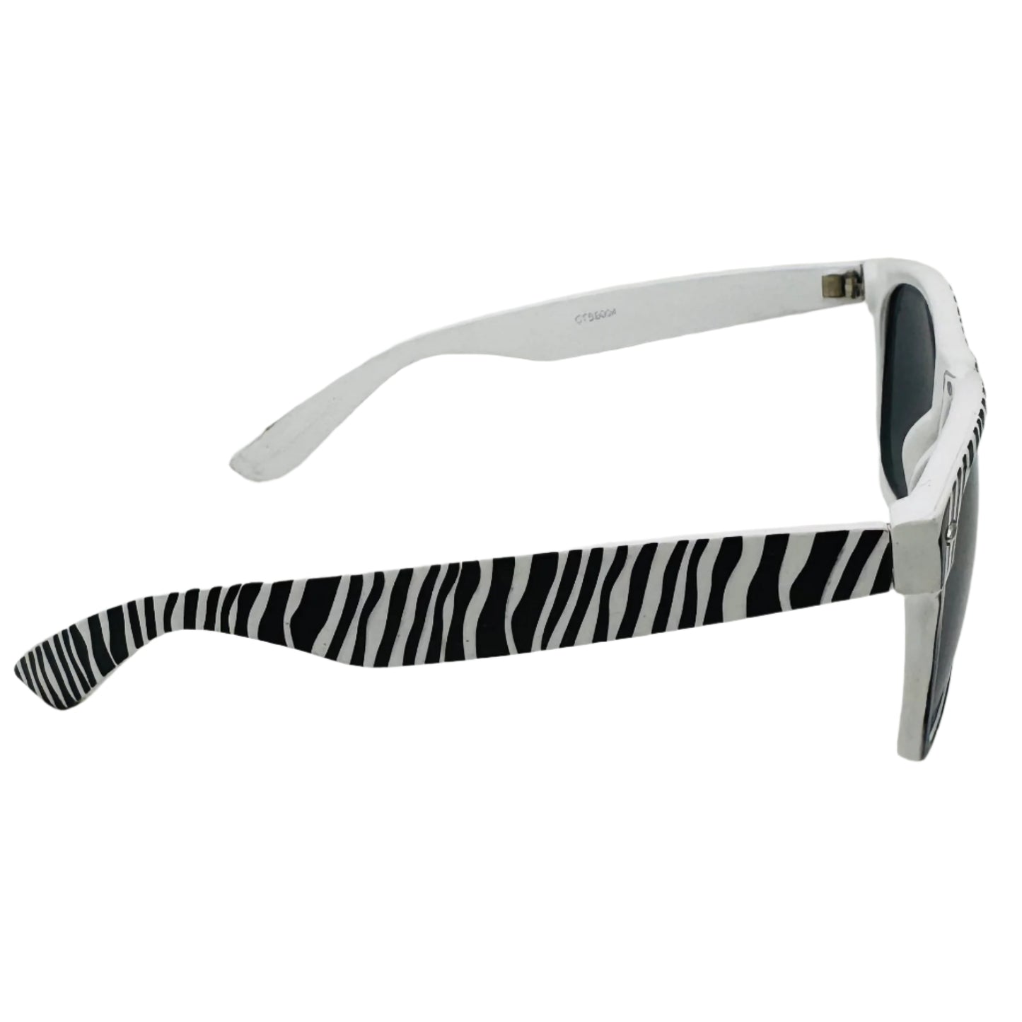 White Zebra Stripe California Classic Sunglasses