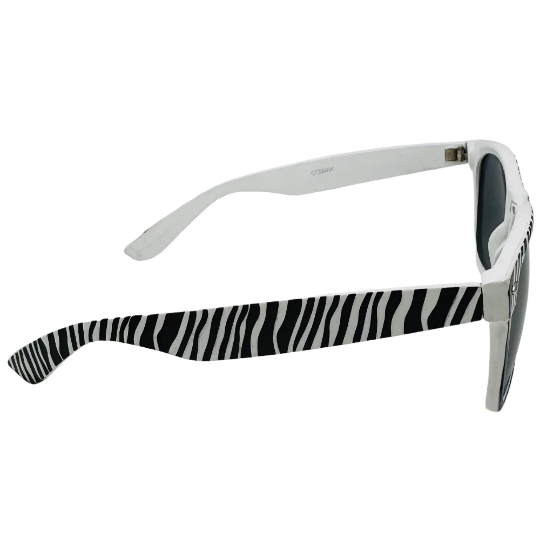 White Zebra Stripe California Classic Sunglasses