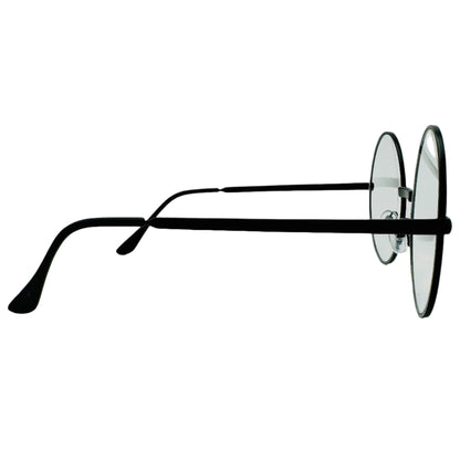 6021 | Oversize Round Clear Lens Glasses (Non-Prescription)
