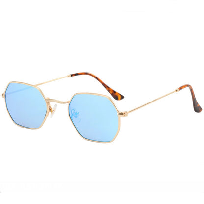 5012 | The Hexon - Retro Octagon Style Sunglasses with colorful lens options