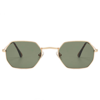 5012 | The Hexon - Retro Octagon Style Sunglasses with colorful lens options