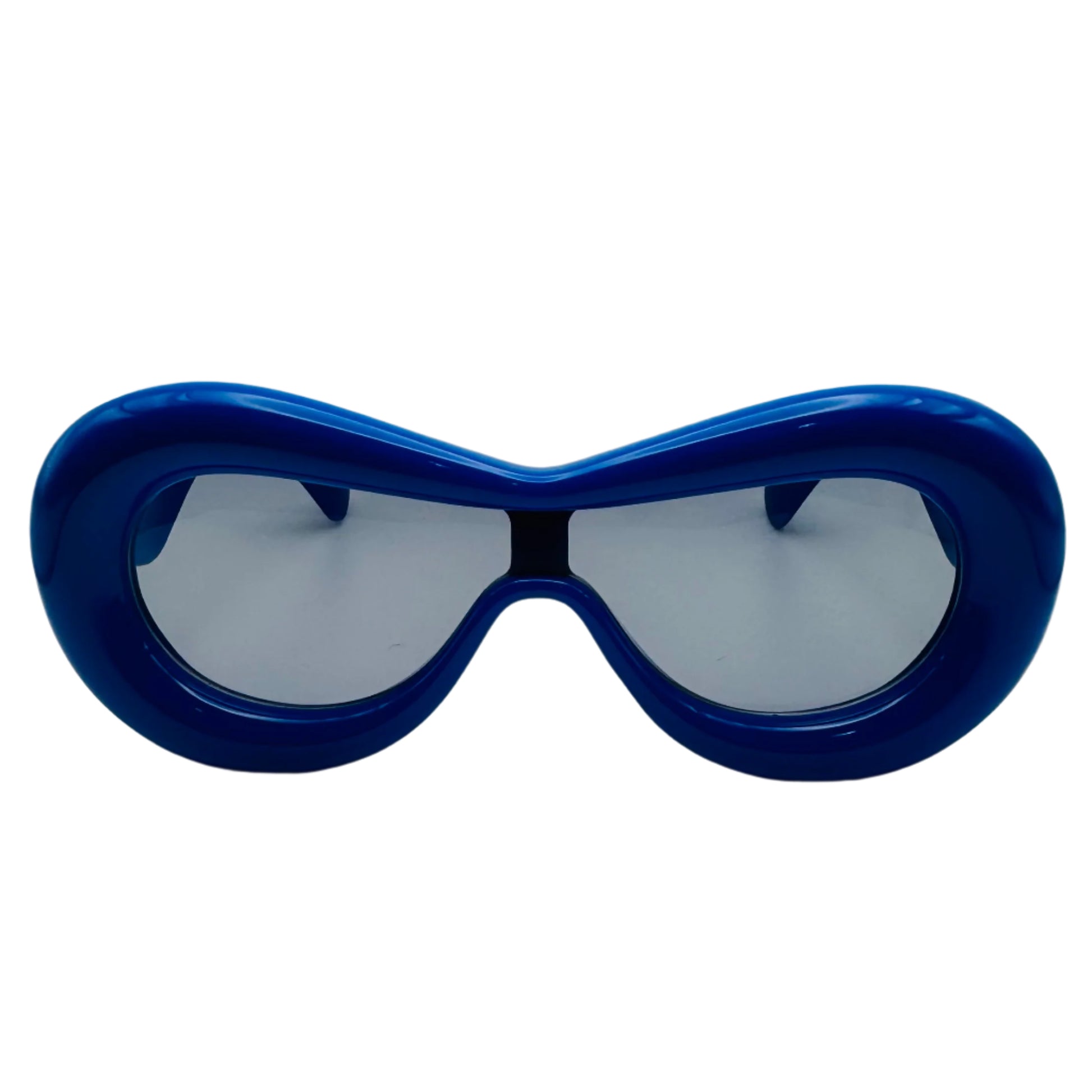 Blue Futuristic Sunglasses