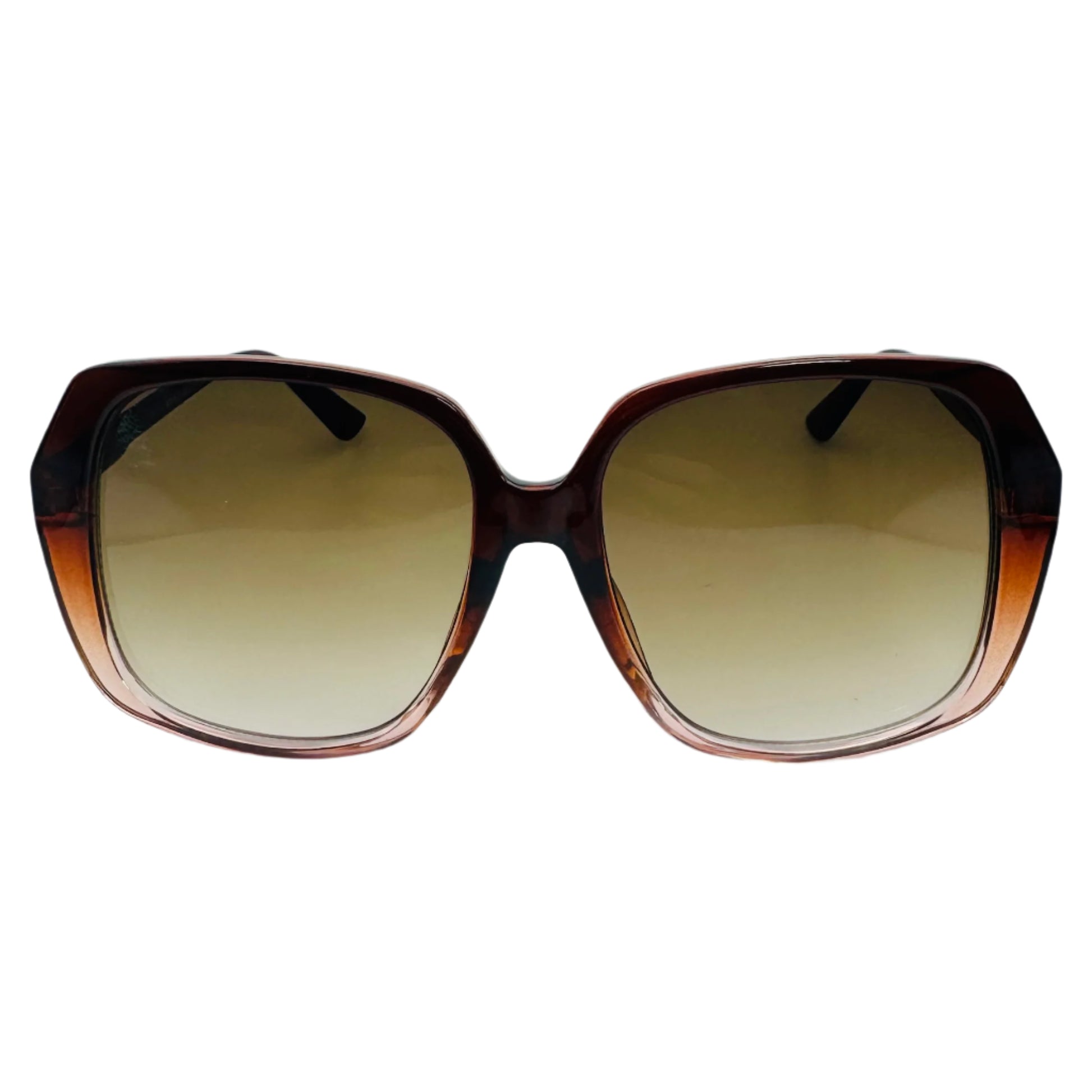 Brown Two Tone Ladies Sunglasses