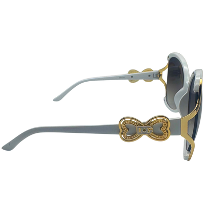 5001 | The Halo - Oversized Round Butterfly Sunglasses