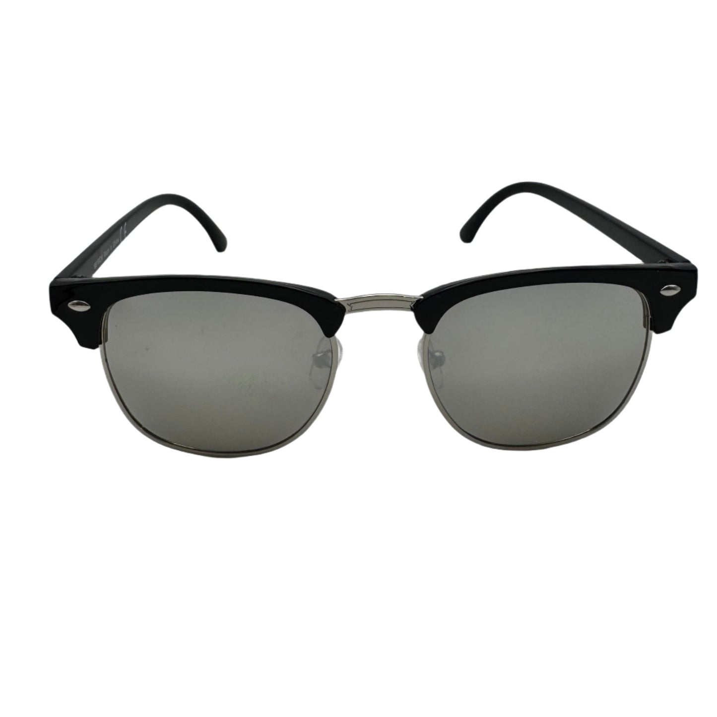 9027 (C) | Browline Sunglasses with Mirrored Lenses