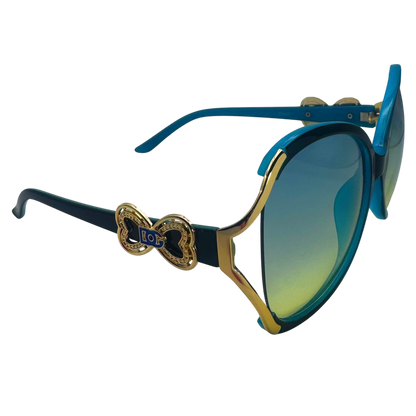 5001 | The Halo - Oversized Round Butterfly Sunglasses