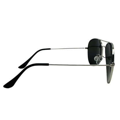 (C) 6004 | Blue Mirror Aviator Sunglasses