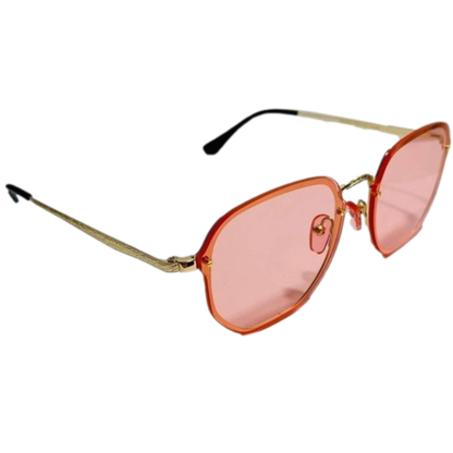 6005 | Rimless Retro Color Tinted Sunglasses