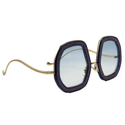 6177 | Large Ladies Sunglasses with Bling Accents