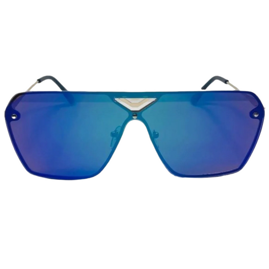 6041 | Rimless Shield Sunglasses*