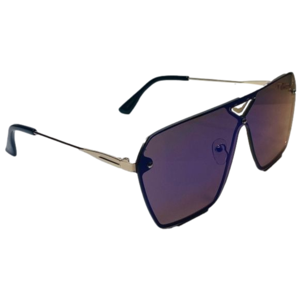 6041 | Rimless Shield Sunglasses*