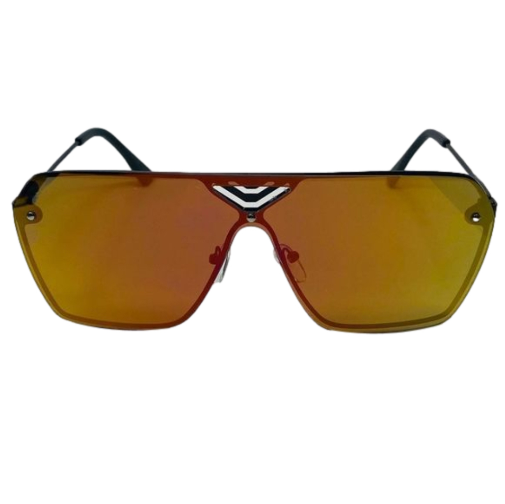 6041 | Rimless Shield Sunglasses*