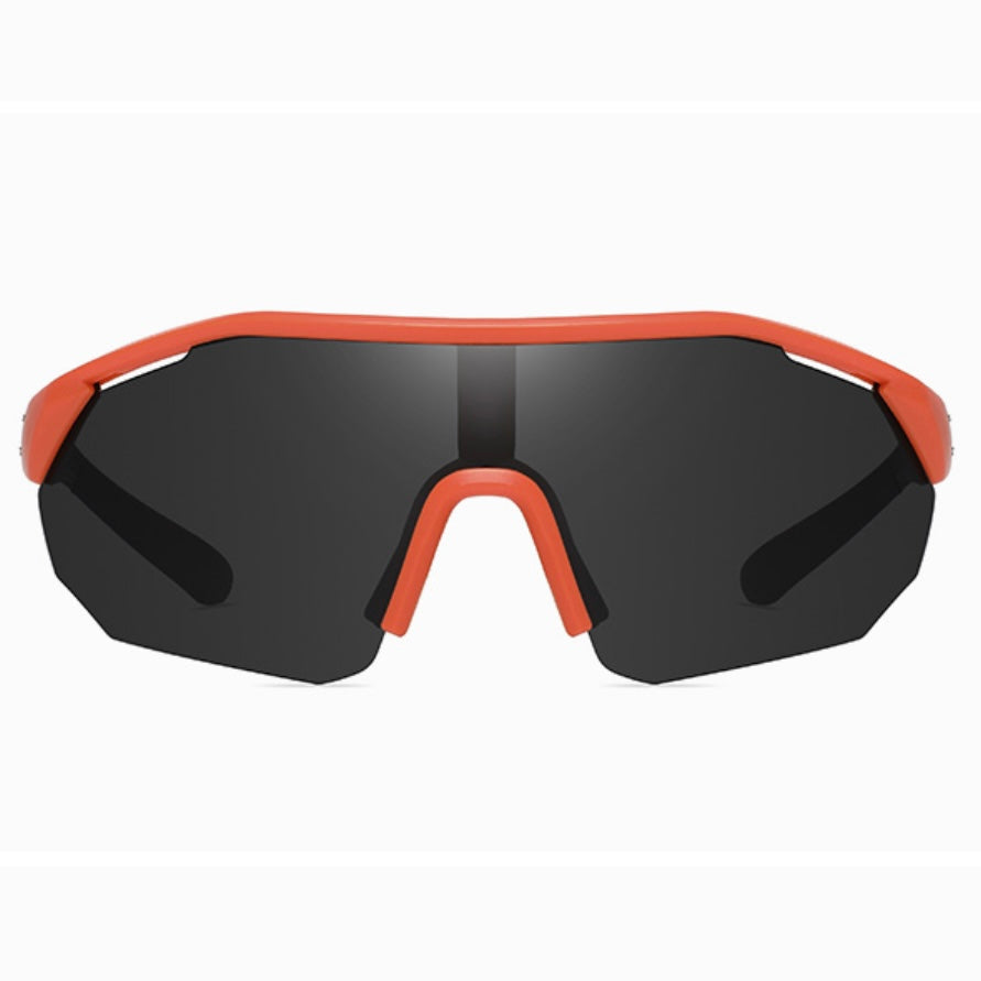 Red & Black Polarized Sport Sunglasses