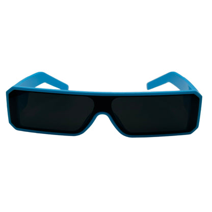 Blue Slim Sunglasses