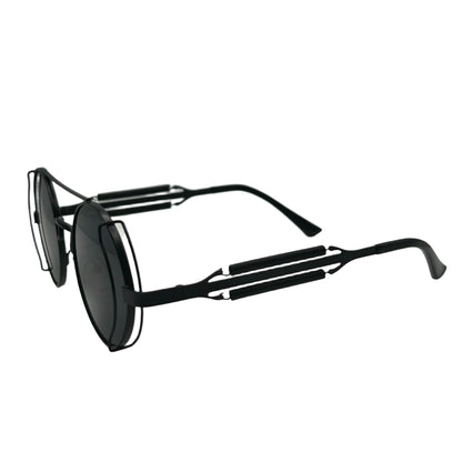 Black Circle Sunglasses