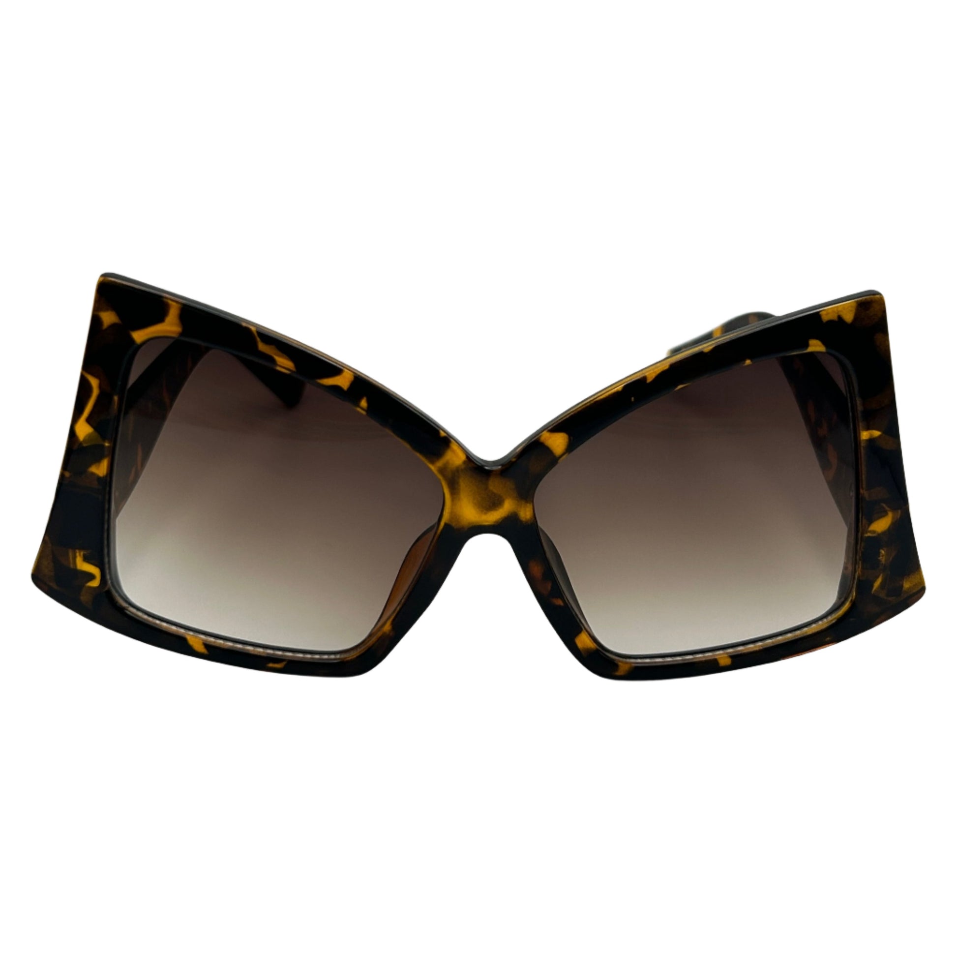 Tortoise Square Butterfly Sunglasses