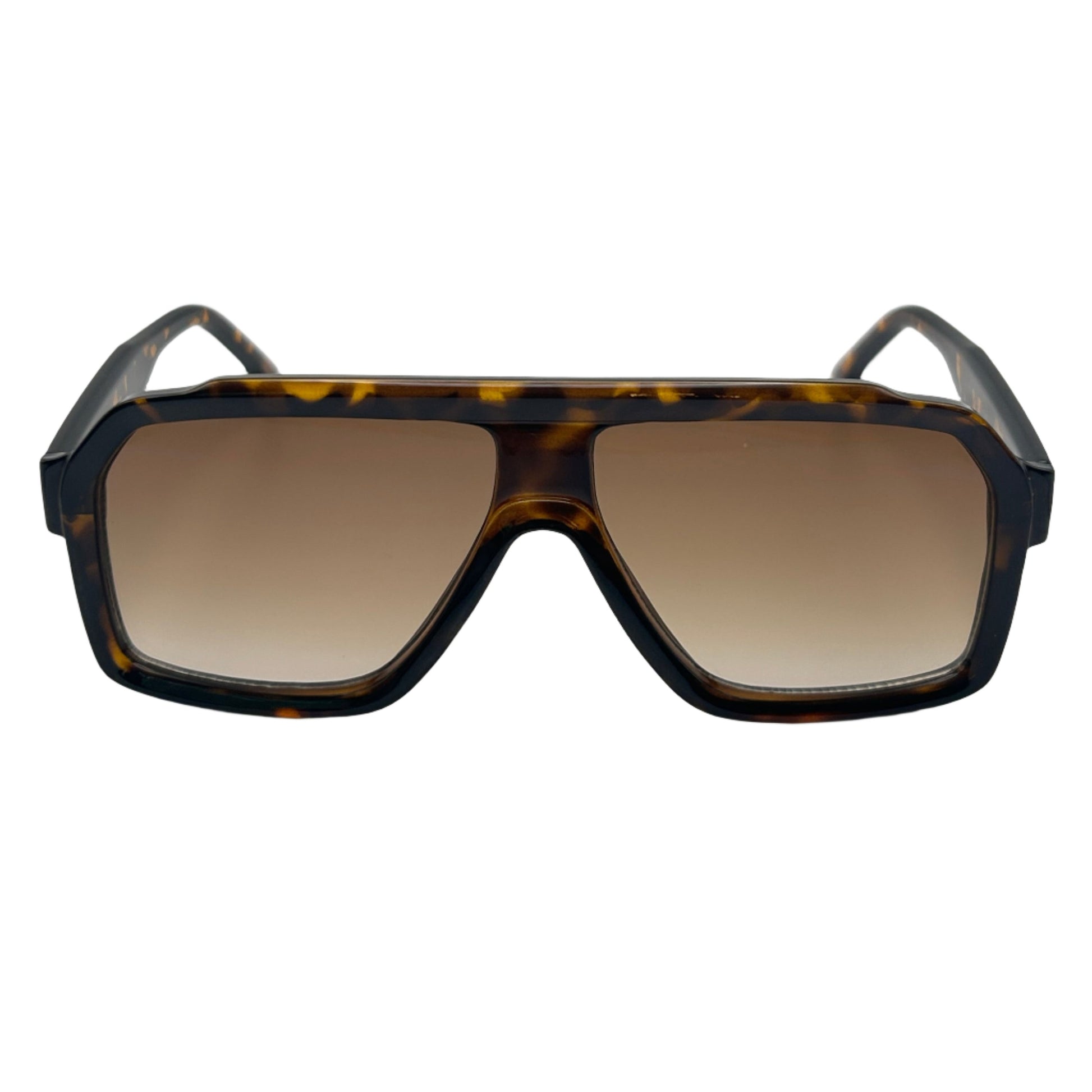 Tortoise Square Lens Sunglasses