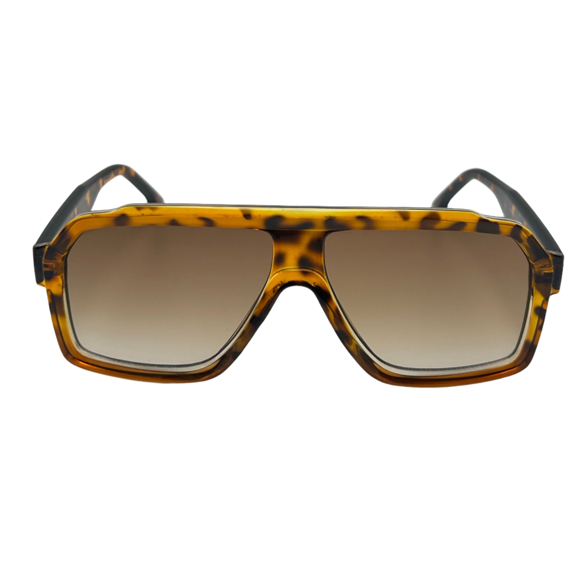 Tortoise Square Lens Sunglasses