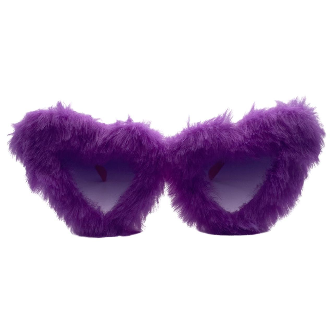 Purple Heart Novelty Sunglasses