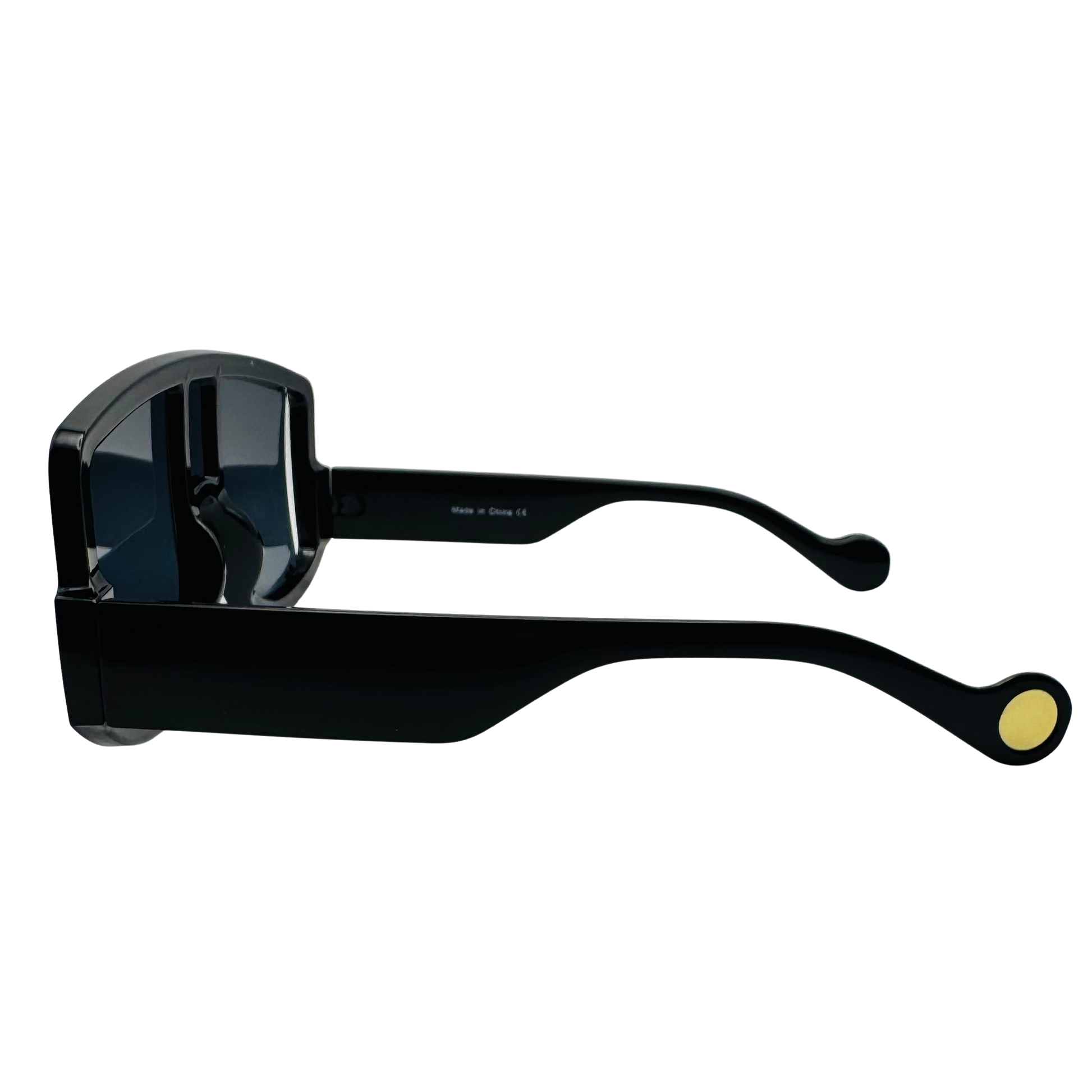 Black motorcycle clutch and brake levers on a white background