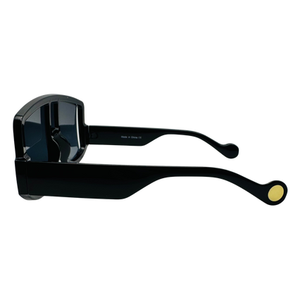 Black motorcycle clutch and brake levers on a white background