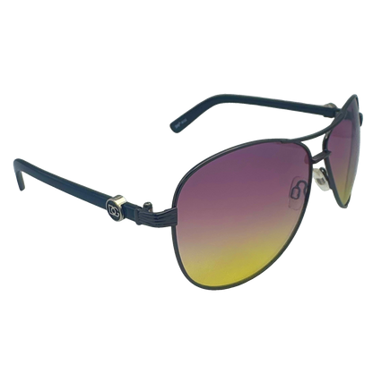 5002 | Avi - Two-Tone Lens Aviator Sunglasses