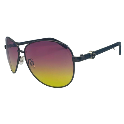 5002 | Avi - Two-Tone Lens Aviator Sunglasses