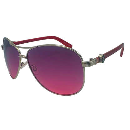 5002 | Avi - Two-Tone Lens Aviator Sunglasses