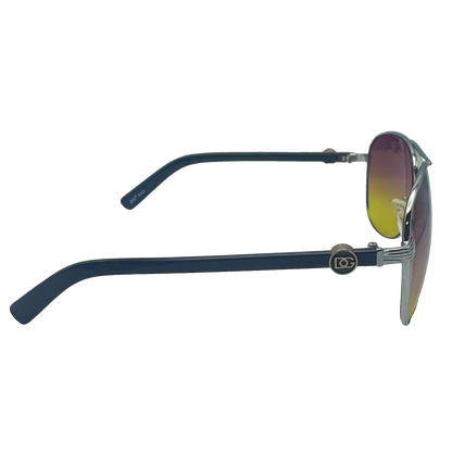 5002 | Avi - Two-Tone Lens Aviator Sunglasses