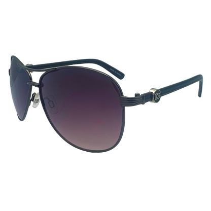 5002 | Avi - Two-Tone Lens Aviator Sunglasses
