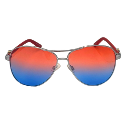 5002 | Avi - Two-Tone Lens Aviator Sunglasses