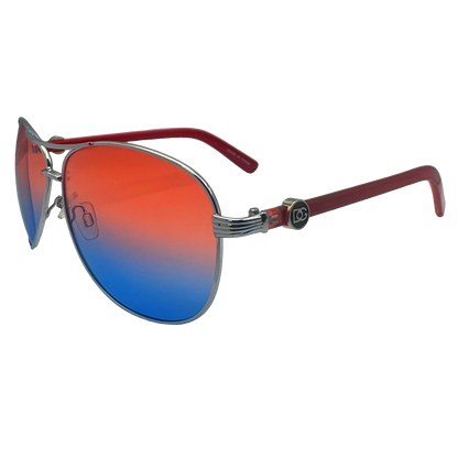 5002 | Avi - Two-Tone Lens Aviator Sunglasses