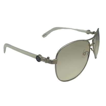 5002 | Avi - Two-Tone Lens Aviator Sunglasses