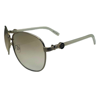 5002 | Avi - Two-Tone Lens Aviator Sunglasses