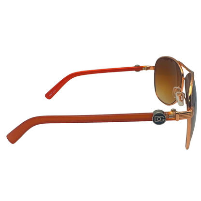 5002 | Avi - Two-Tone Lens Aviator Sunglasses