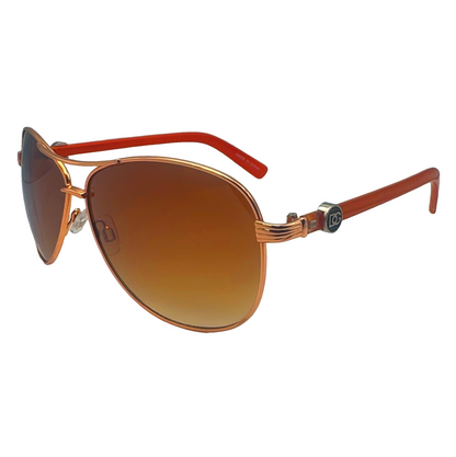 5002 | Avi - Two-Tone Lens Aviator Sunglasses