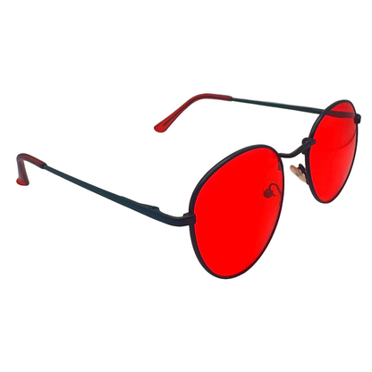5009| Echo - Classic Round Wire Frame Sunglasses