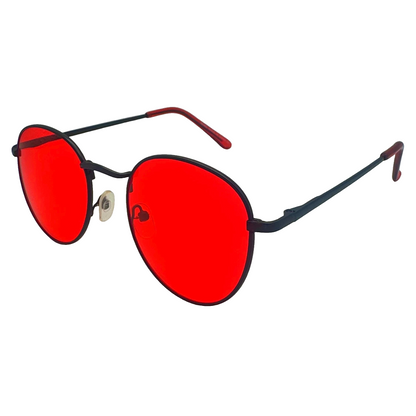 5009| Echo - Classic Round Wire Frame Sunglasses