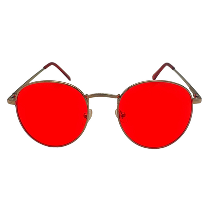 5009| Echo - Classic Round Wire Frame Sunglasses