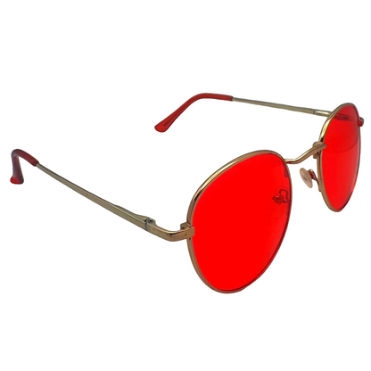 5009| Echo - Classic Round Wire Frame Sunglasses