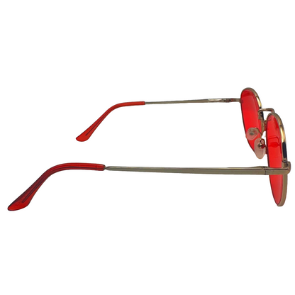 5009| Echo - Classic Round Wire Frame Sunglasses