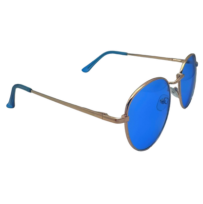 5009| Echo - Classic Round Wire Frame Sunglasses