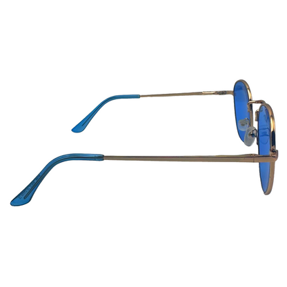 5009| Echo - Classic Round Wire Frame Sunglasses