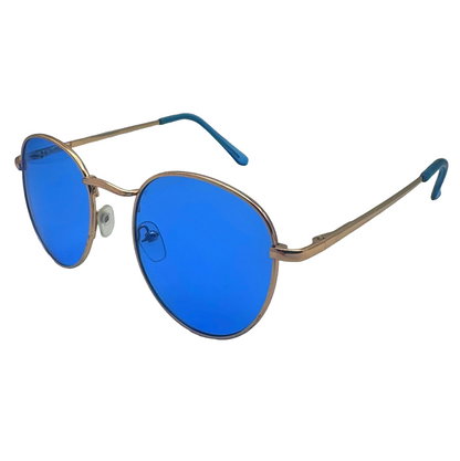 5009| Echo - Classic Round Wire Frame Sunglasses