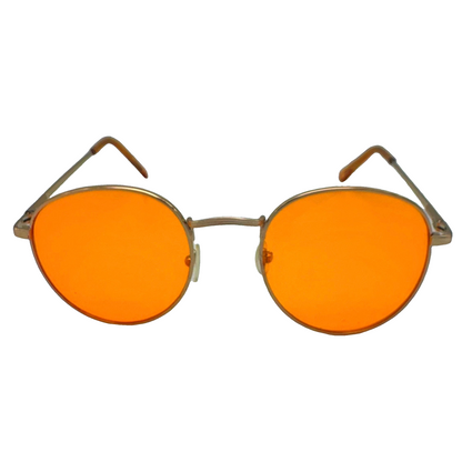 5009| Echo - Classic Round Wire Frame Sunglasses