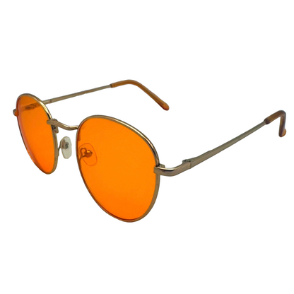 5009| Echo - Classic Round Wire Frame Sunglasses