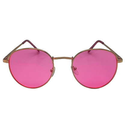 5009| Echo - Classic Round Wire Frame Sunglasses