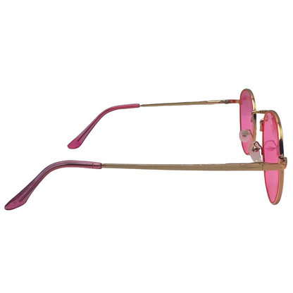5009| Echo - Classic Round Wire Frame Sunglasses