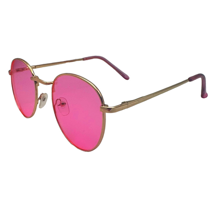 5009| Echo - Classic Round Wire Frame Sunglasses
