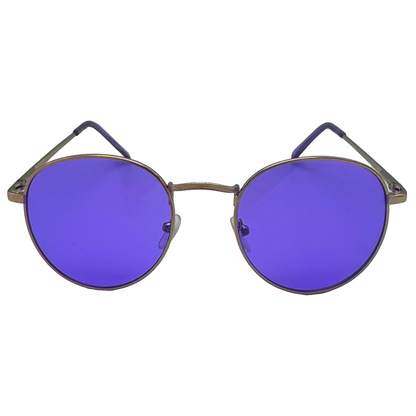 5009| Echo - Classic Round Wire Frame Sunglasses